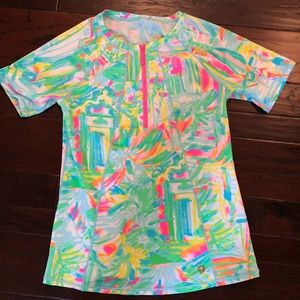 Lilly Pulitzer Luxletic Shirt - Size Small